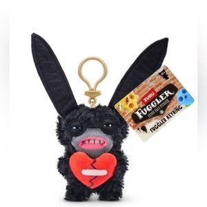 Fuggler Key Rings Series 5 Collectible 5" Monster Plush Keychain, Lord Long Ears